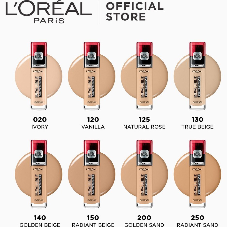 کرم پودر اینفایلیبل لورآل - Thumbnail 2